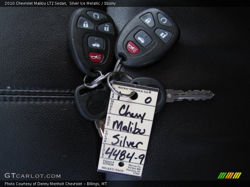 Silver Ice Metallic / Ebony 2010 Chevrolet Malibu LTZ Sedan