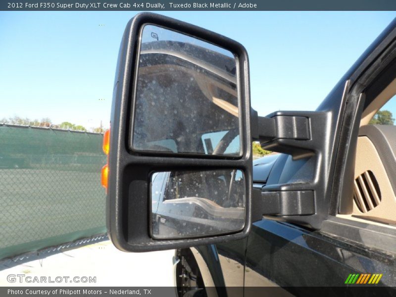 Tuxedo Black Metallic / Adobe 2012 Ford F350 Super Duty XLT Crew Cab 4x4 Dually