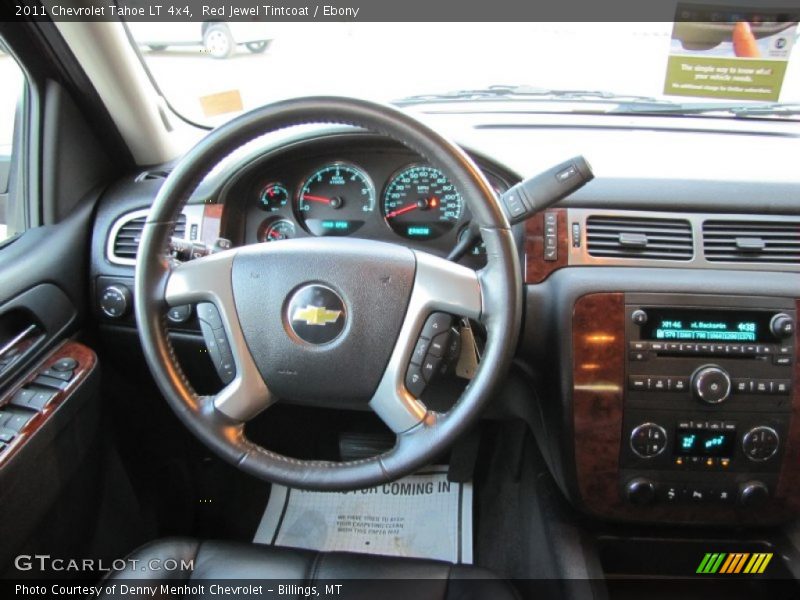 Red Jewel Tintcoat / Ebony 2011 Chevrolet Tahoe LT 4x4