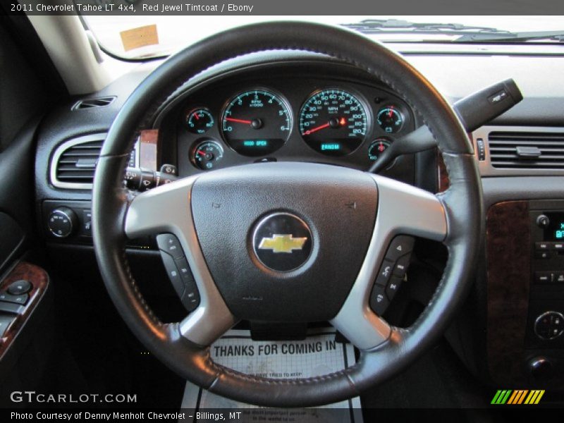 Red Jewel Tintcoat / Ebony 2011 Chevrolet Tahoe LT 4x4