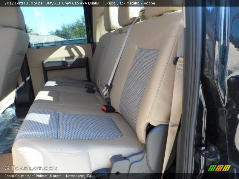  2012 F350 Super Duty XLT Crew Cab 4x4 Dually Adobe Interior