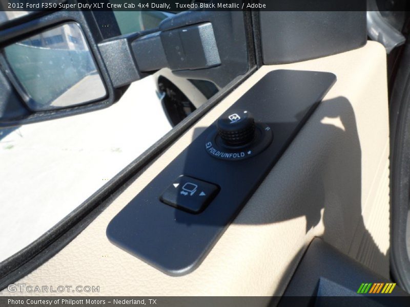 Tuxedo Black Metallic / Adobe 2012 Ford F350 Super Duty XLT Crew Cab 4x4 Dually