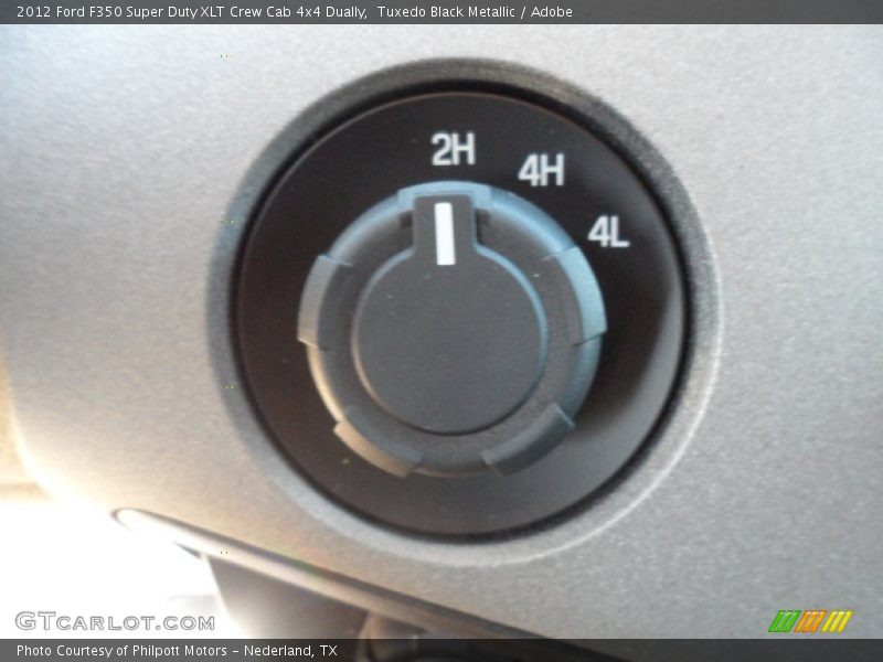Tuxedo Black Metallic / Adobe 2012 Ford F350 Super Duty XLT Crew Cab 4x4 Dually