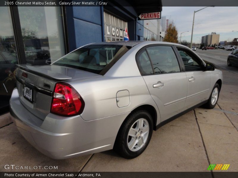 Galaxy Silver Metallic / Gray 2005 Chevrolet Malibu Sedan