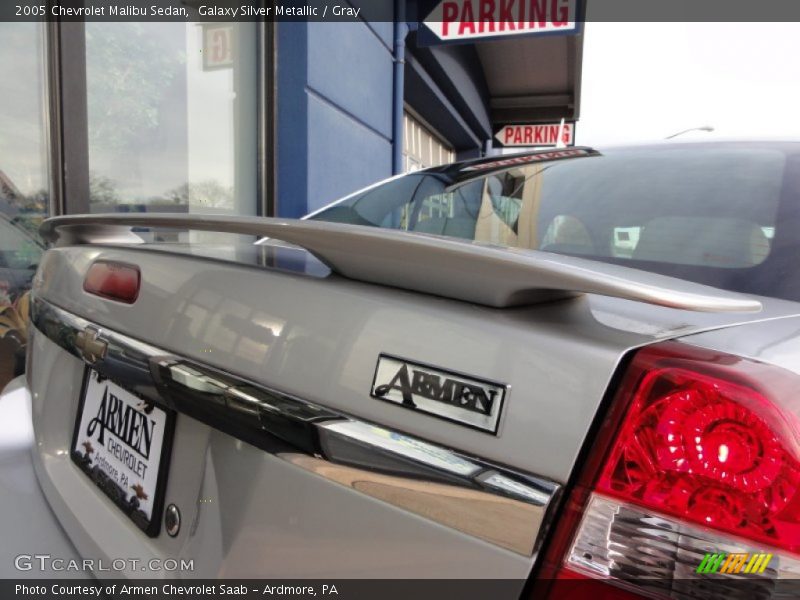 Galaxy Silver Metallic / Gray 2005 Chevrolet Malibu Sedan