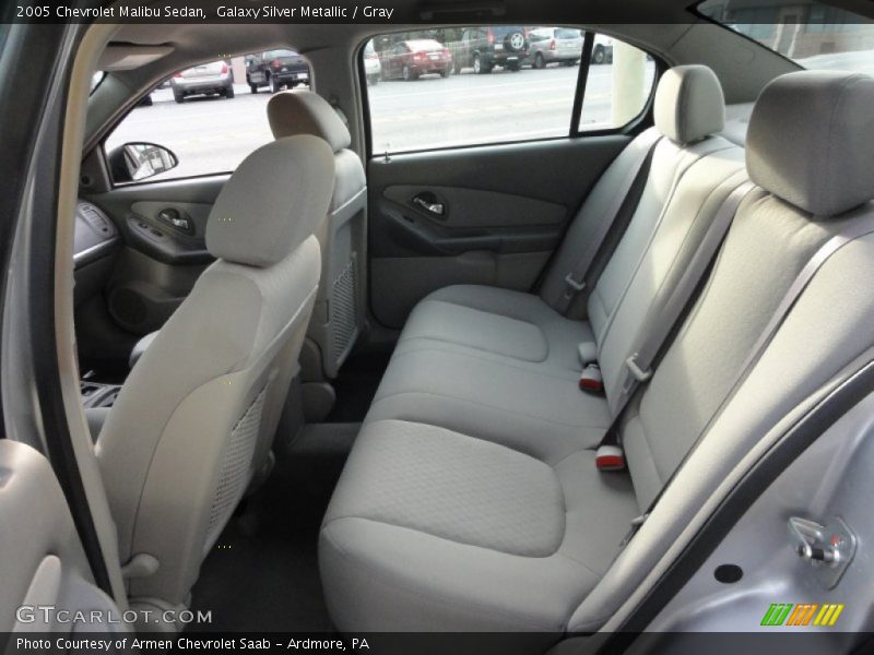 Galaxy Silver Metallic / Gray 2005 Chevrolet Malibu Sedan