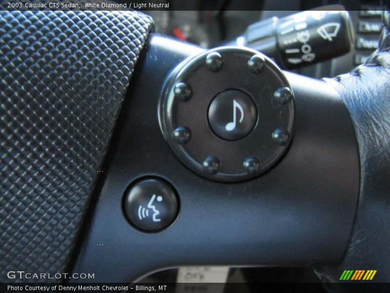 White Diamond / Light Neutral 2003 Cadillac CTS Sedan