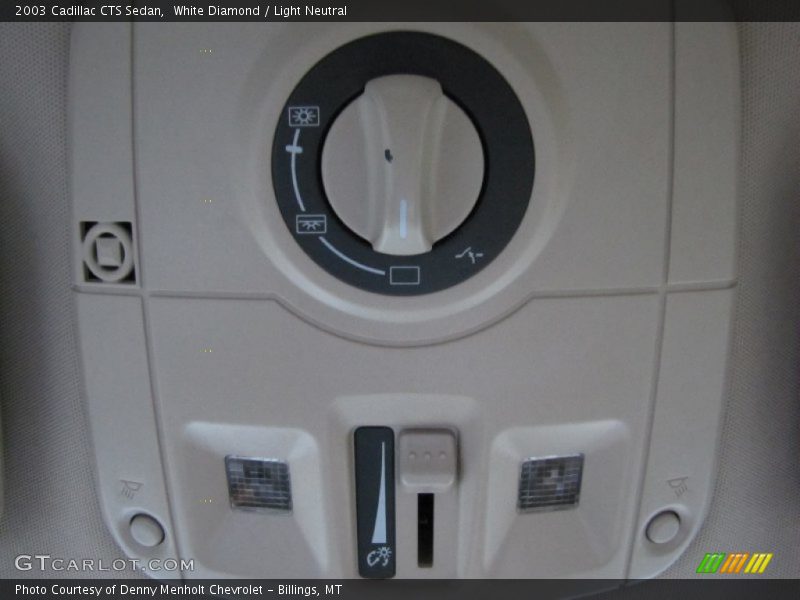 White Diamond / Light Neutral 2003 Cadillac CTS Sedan