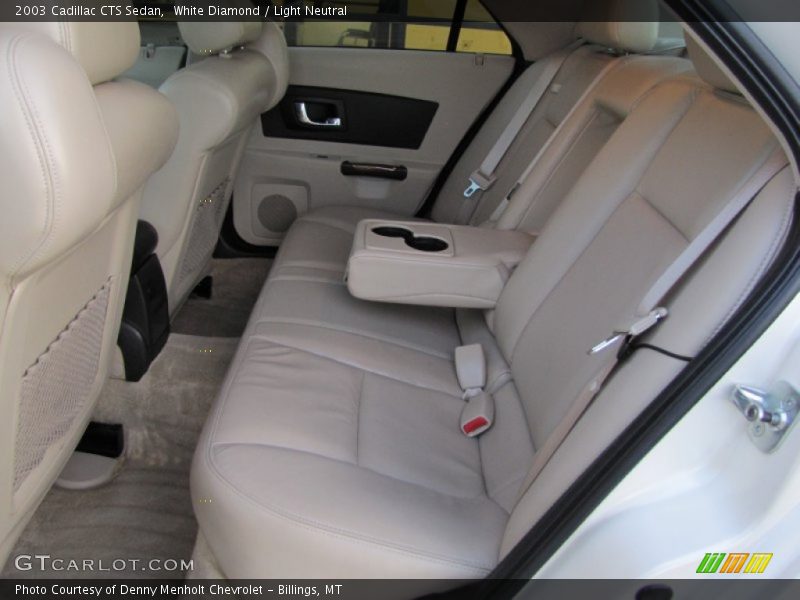 White Diamond / Light Neutral 2003 Cadillac CTS Sedan
