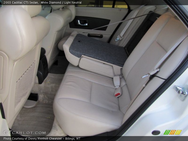 White Diamond / Light Neutral 2003 Cadillac CTS Sedan