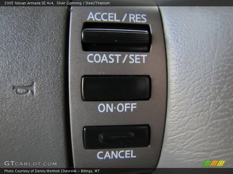 Silver Lightning / Steel/Titanium 2005 Nissan Armada SE 4x4