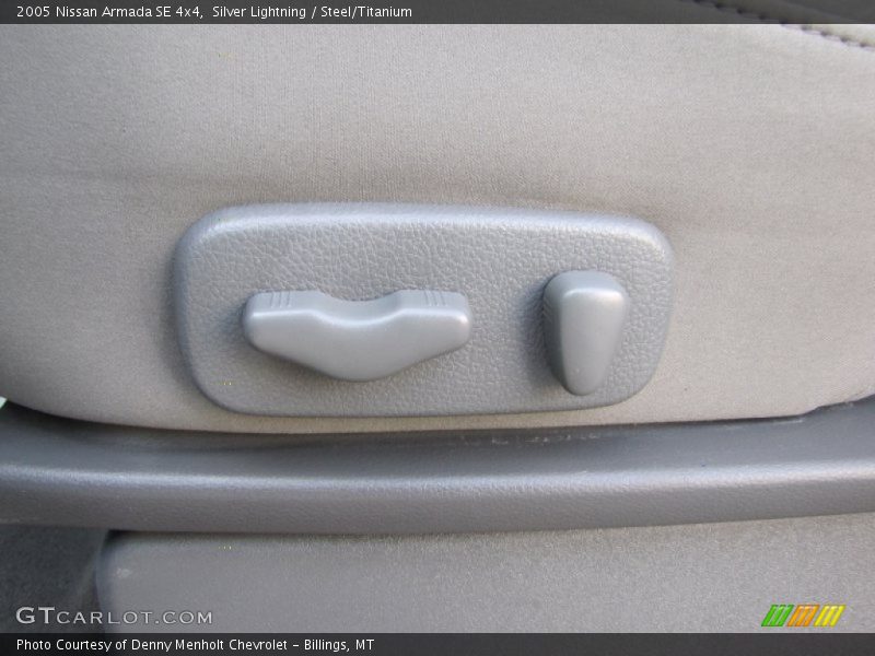 Silver Lightning / Steel/Titanium 2005 Nissan Armada SE 4x4