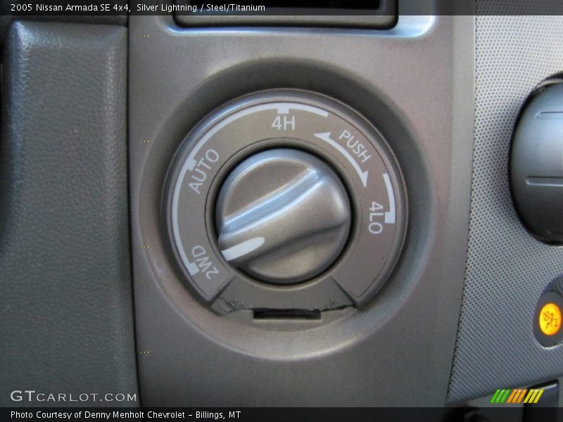 Silver Lightning / Steel/Titanium 2005 Nissan Armada SE 4x4