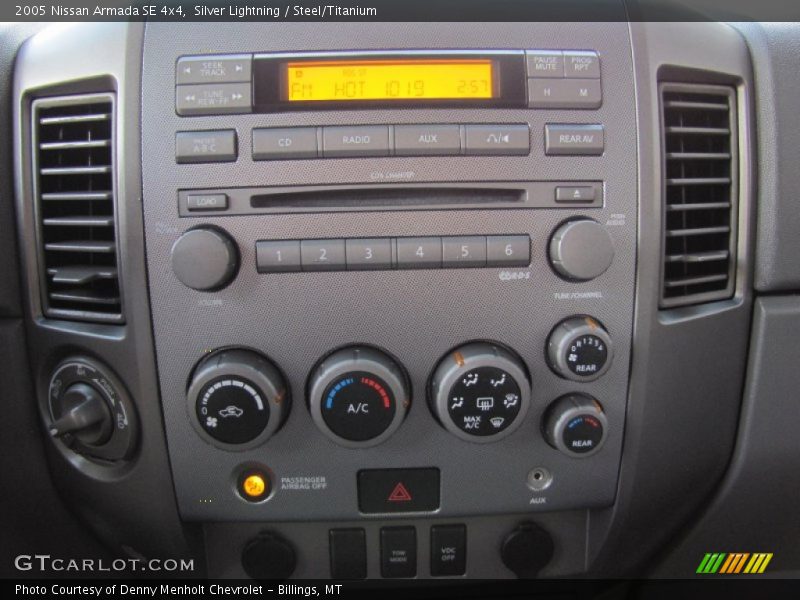 Silver Lightning / Steel/Titanium 2005 Nissan Armada SE 4x4