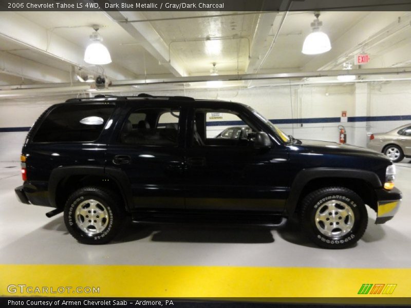 Dark Blue Metallic / Gray/Dark Charcoal 2006 Chevrolet Tahoe LS 4WD