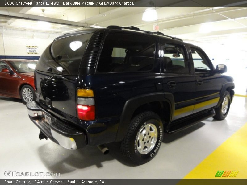 Dark Blue Metallic / Gray/Dark Charcoal 2006 Chevrolet Tahoe LS 4WD