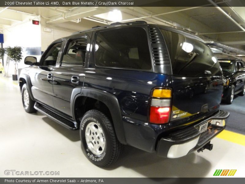 Dark Blue Metallic / Gray/Dark Charcoal 2006 Chevrolet Tahoe LS 4WD