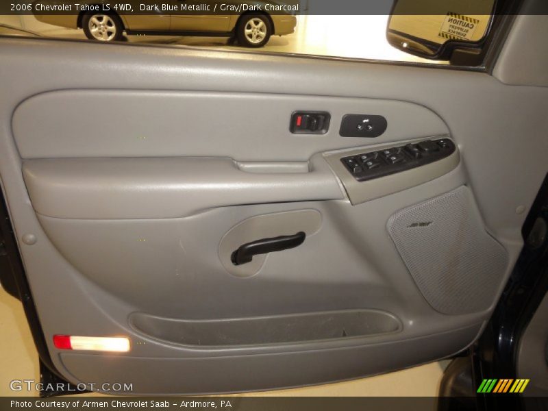 Dark Blue Metallic / Gray/Dark Charcoal 2006 Chevrolet Tahoe LS 4WD