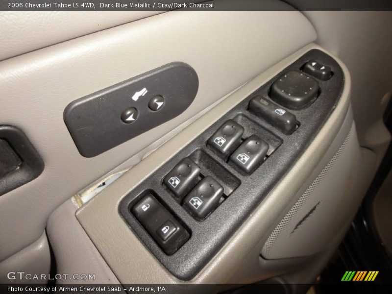 Dark Blue Metallic / Gray/Dark Charcoal 2006 Chevrolet Tahoe LS 4WD