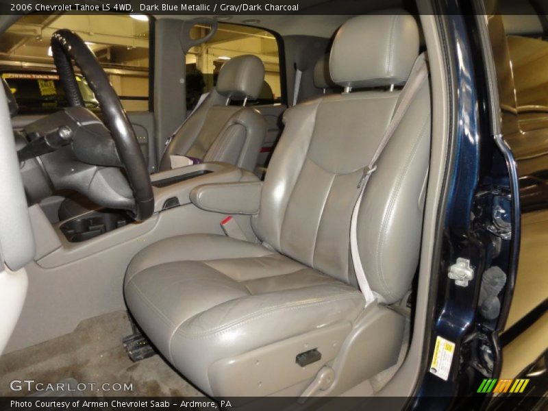 Dark Blue Metallic / Gray/Dark Charcoal 2006 Chevrolet Tahoe LS 4WD
