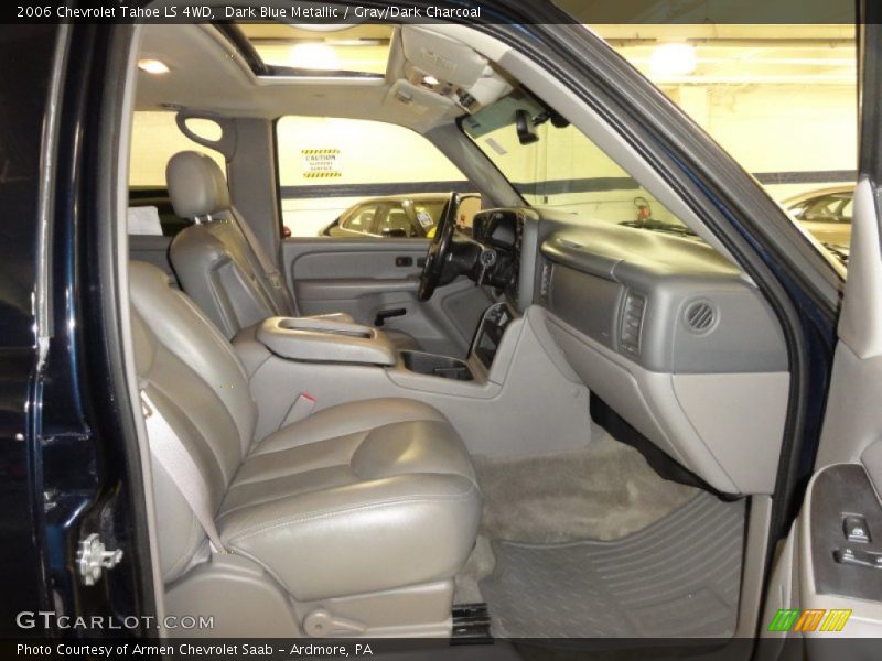 Dark Blue Metallic / Gray/Dark Charcoal 2006 Chevrolet Tahoe LS 4WD