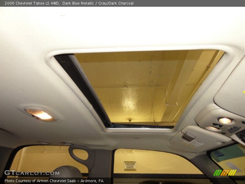 Dark Blue Metallic / Gray/Dark Charcoal 2006 Chevrolet Tahoe LS 4WD