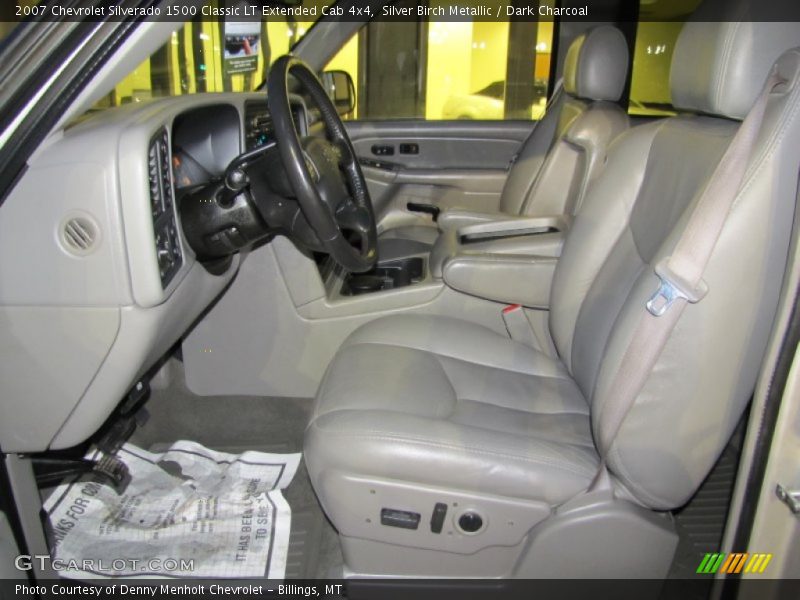  2007 Silverado 1500 Classic LT Extended Cab 4x4 Dark Charcoal Interior