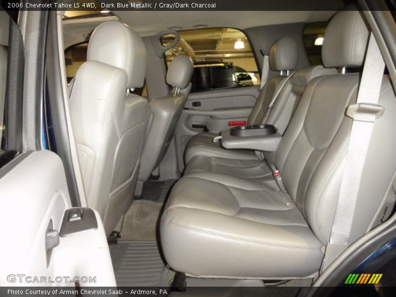 Dark Blue Metallic / Gray/Dark Charcoal 2006 Chevrolet Tahoe LS 4WD