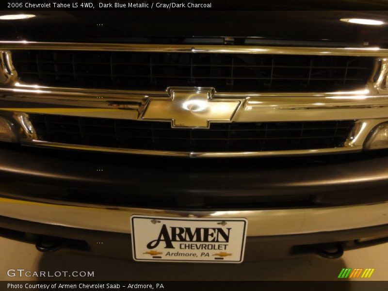 Dark Blue Metallic / Gray/Dark Charcoal 2006 Chevrolet Tahoe LS 4WD