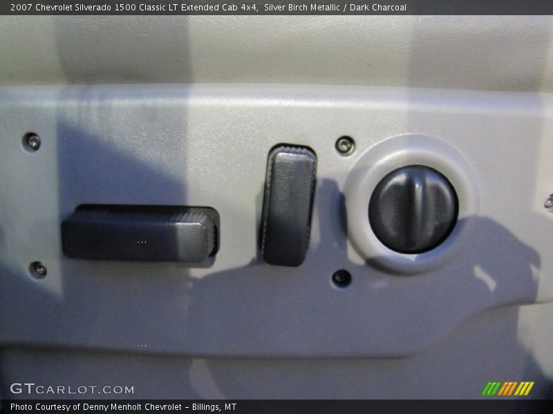 Silver Birch Metallic / Dark Charcoal 2007 Chevrolet Silverado 1500 Classic LT Extended Cab 4x4
