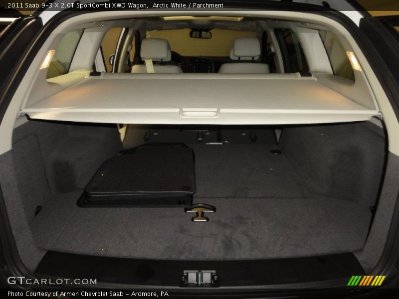 Arctic White / Parchment 2011 Saab 9-3 X 2.0T SportCombi XWD Wagon