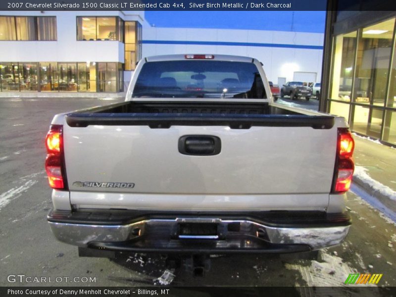 Silver Birch Metallic / Dark Charcoal 2007 Chevrolet Silverado 1500 Classic LT Extended Cab 4x4