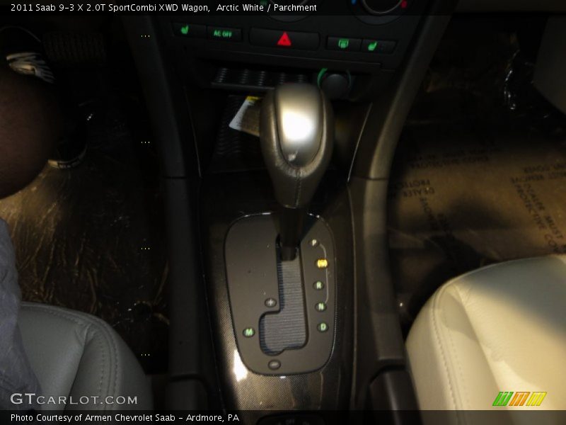 Arctic White / Parchment 2011 Saab 9-3 X 2.0T SportCombi XWD Wagon