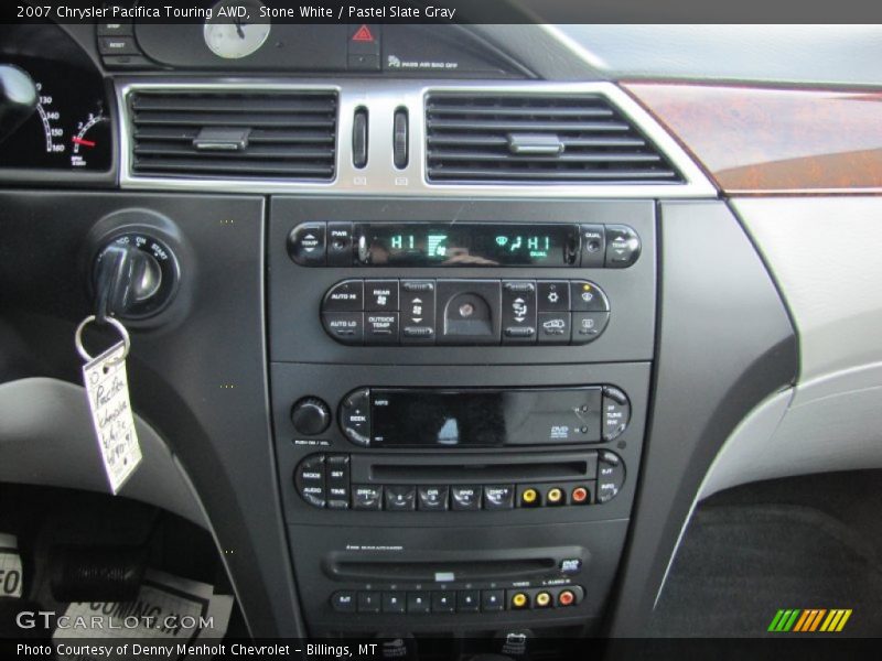 Stone White / Pastel Slate Gray 2007 Chrysler Pacifica Touring AWD