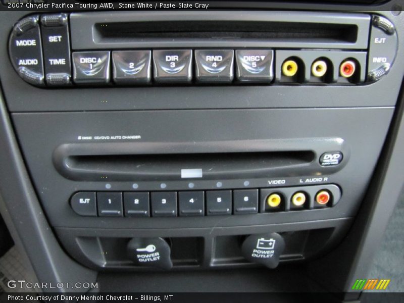 Stone White / Pastel Slate Gray 2007 Chrysler Pacifica Touring AWD