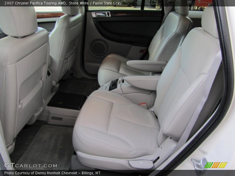 Stone White / Pastel Slate Gray 2007 Chrysler Pacifica Touring AWD