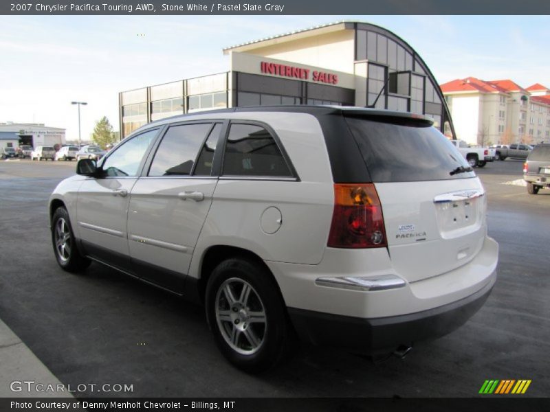 Stone White / Pastel Slate Gray 2007 Chrysler Pacifica Touring AWD