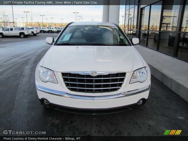 Stone White / Pastel Slate Gray 2007 Chrysler Pacifica Touring AWD