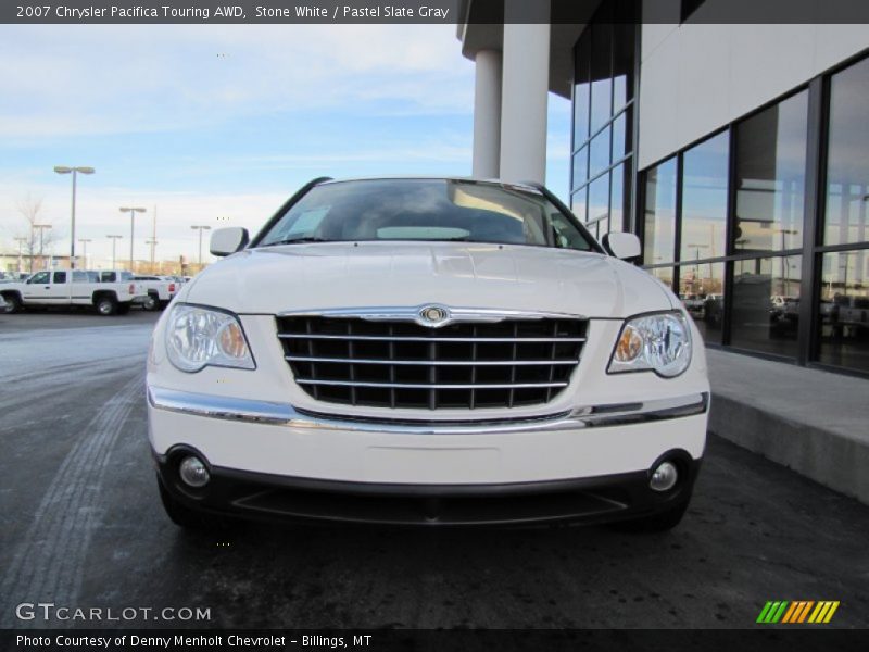 Stone White / Pastel Slate Gray 2007 Chrysler Pacifica Touring AWD
