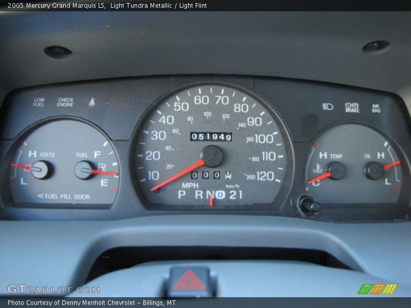 Light Tundra Metallic / Light Flint 2005 Mercury Grand Marquis LS