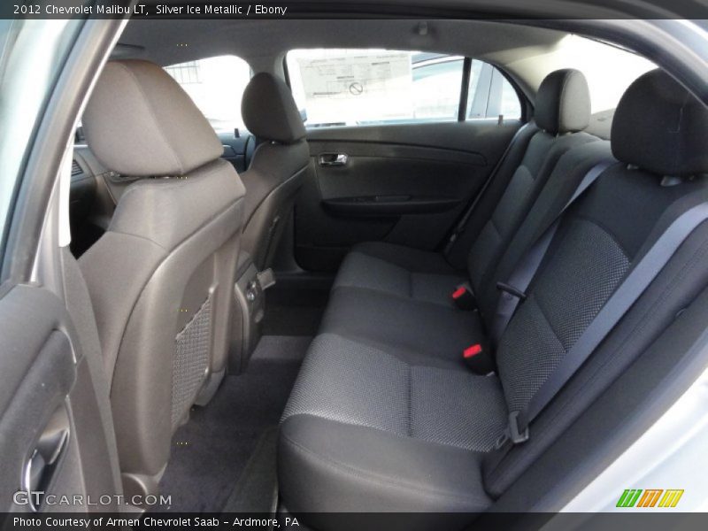 Silver Ice Metallic / Ebony 2012 Chevrolet Malibu LT