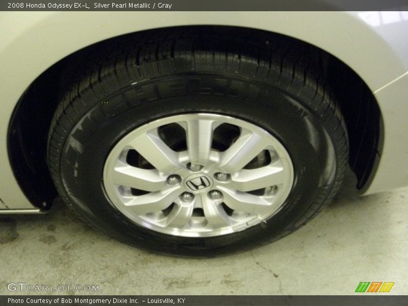 Silver Pearl Metallic / Gray 2008 Honda Odyssey EX-L