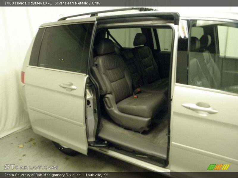 Silver Pearl Metallic / Gray 2008 Honda Odyssey EX-L