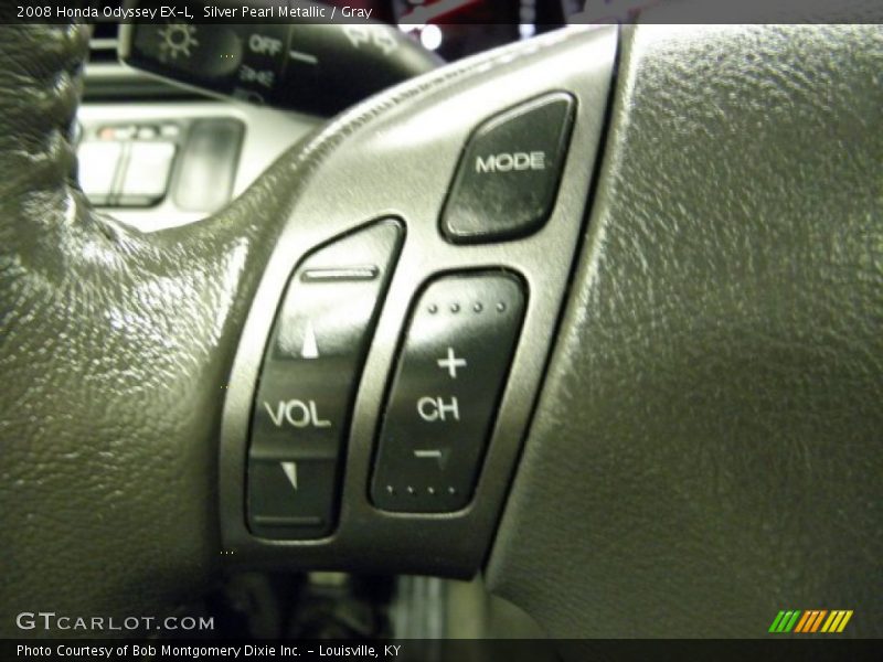 Silver Pearl Metallic / Gray 2008 Honda Odyssey EX-L