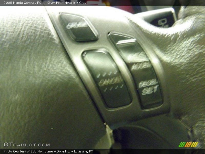 Silver Pearl Metallic / Gray 2008 Honda Odyssey EX-L