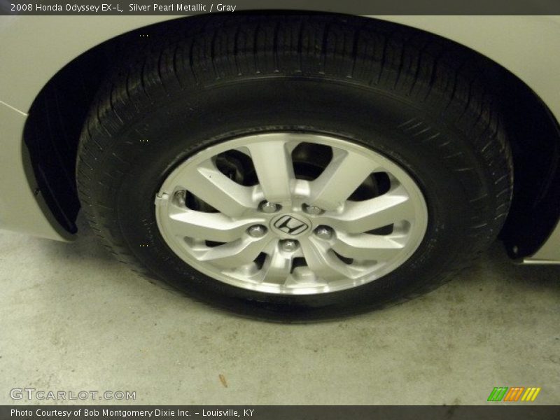 Silver Pearl Metallic / Gray 2008 Honda Odyssey EX-L