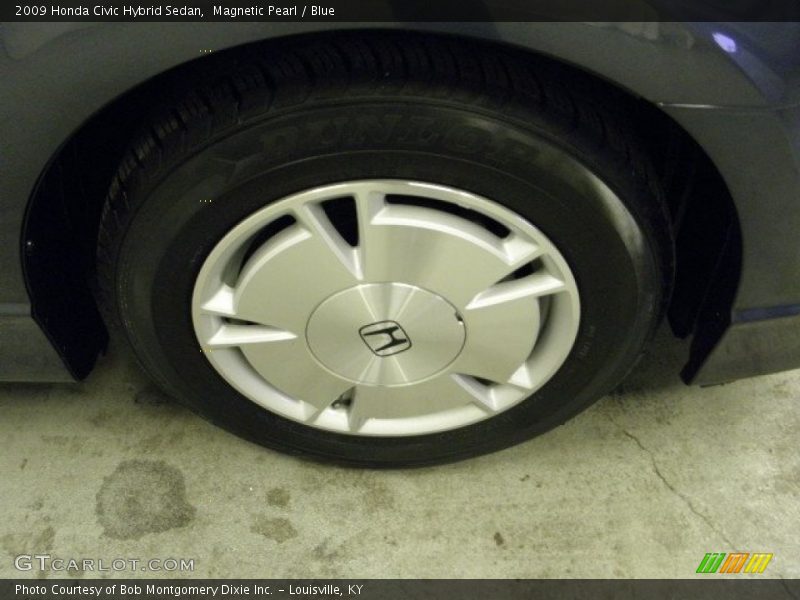 Magnetic Pearl / Blue 2009 Honda Civic Hybrid Sedan