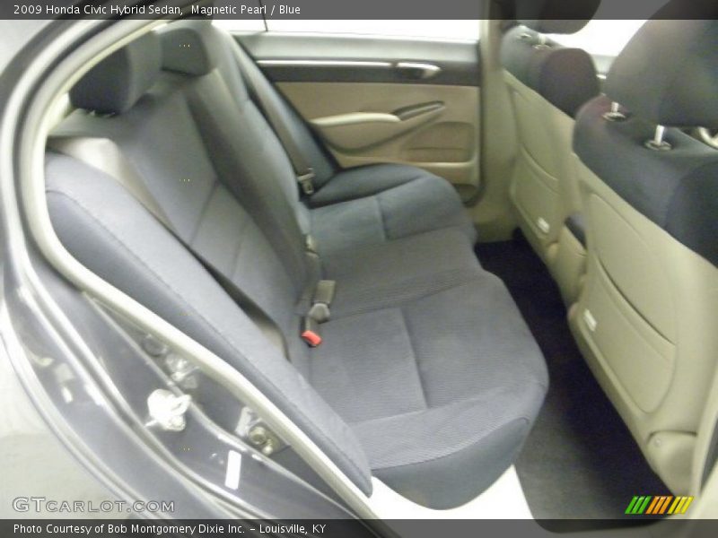 Magnetic Pearl / Blue 2009 Honda Civic Hybrid Sedan