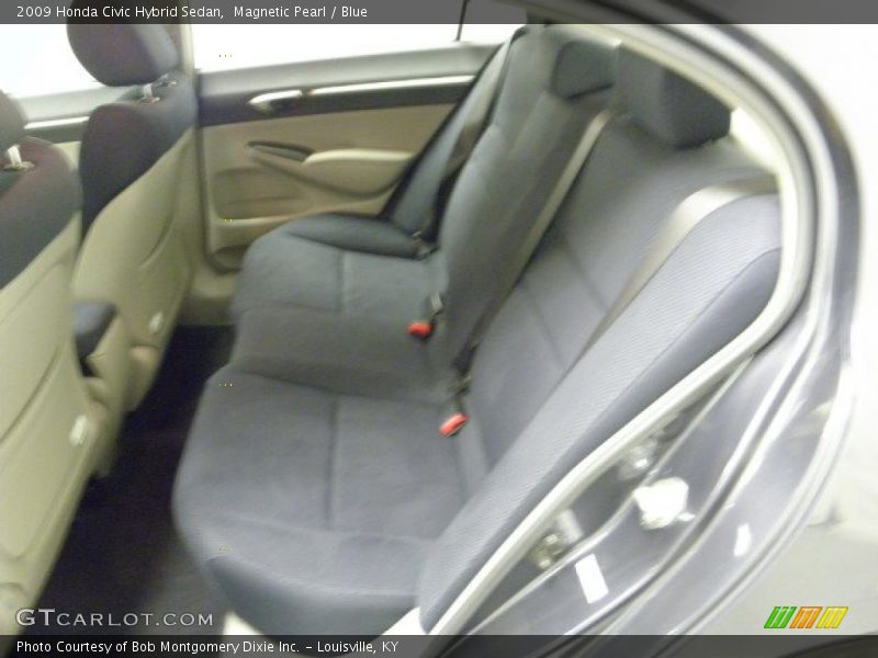 Magnetic Pearl / Blue 2009 Honda Civic Hybrid Sedan