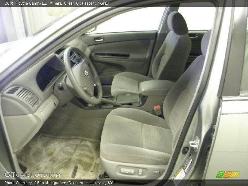 Mineral Green Opalescent / Gray 2005 Toyota Camry LE